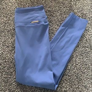 Gymshark X Whitney Simmons beautiful blue leggings